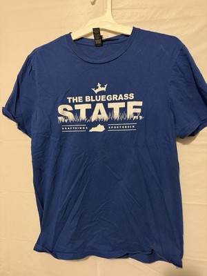 DraftKings Bluegrass State Kentucky T Shirt Large Blue