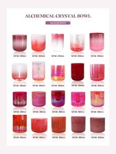 Crystal Soul 8" 432Hz Crystal Singing Bowl for Emotional Healing Customizable