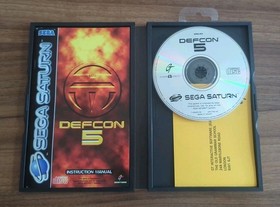 Defcon 5 for Sega Saturn PAL complete with manual, English version