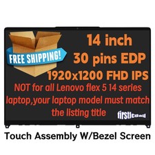 N140JCA-EEL For Lenovo IdeaPad Flex 5 14ALC7 82R9 LCD Touch Screen 14" NEW 30PIN