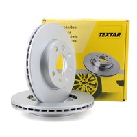 Textar Bremsscheiben Ø 240Mm FüR Opel Corsa C 1.0 1.2 1.4 1.3/1.7D Mit ABS Vorne