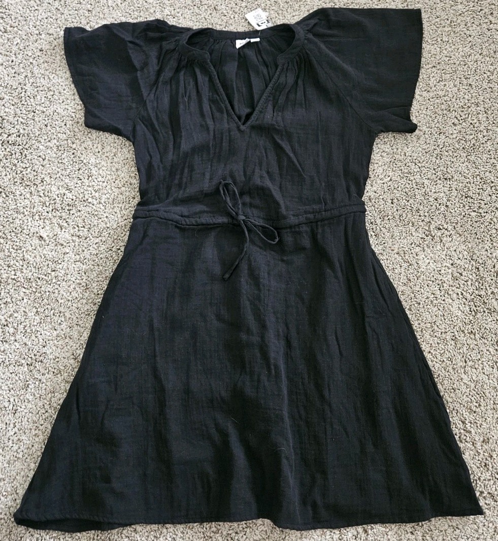 gap black dress Sleeveless Maxi Dresses breathable fabric that avoids wrinkling Button-Front Mini Dress