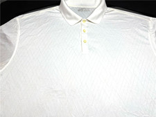 Nike Golf Mens Pullover Knit Short Sleeve White Polyester Polo Shirt 3XL XXXL