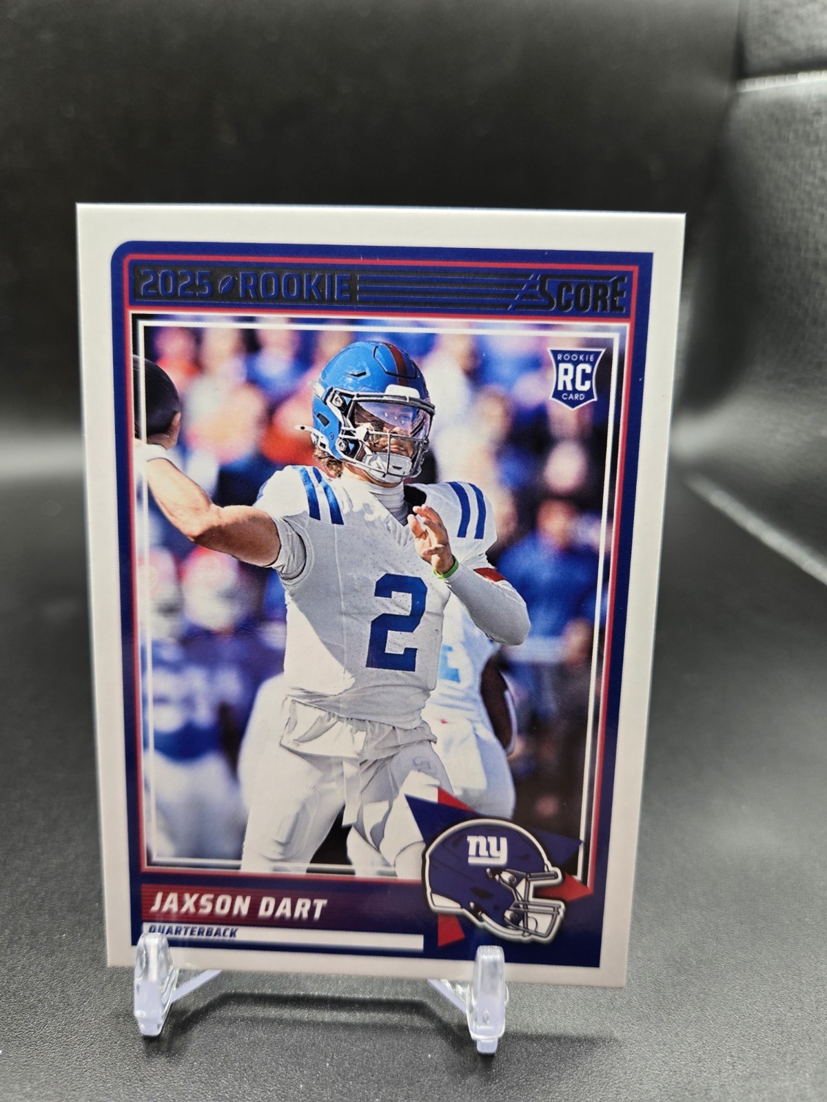 2025 Panini Score Scorecard Jaxson Dart Base RC Rookie #35💥