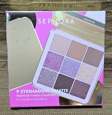 Sephora 9 Eyeshadow Palette Limited Edition Matte/Iridescent 9x1.2g