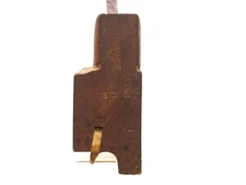 AH SUPERB SINGLE BOXED 5/8" SIDE BEAD MOLDING PLANE MARKED Z.J.M. MCMASTER T00