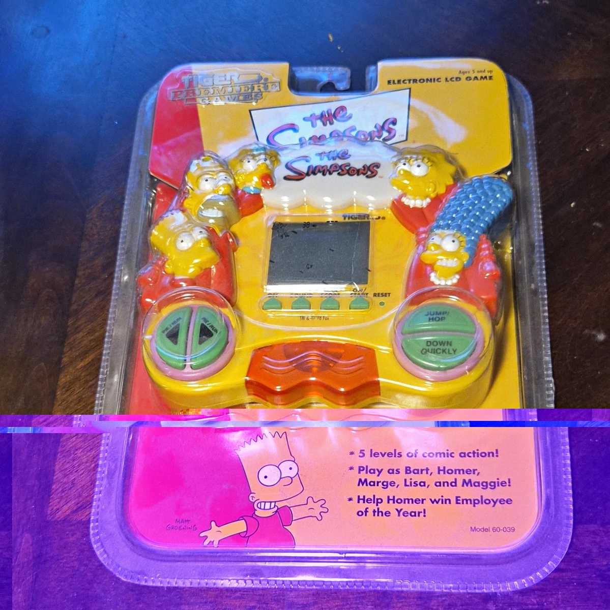 Tiger The Simpsons Handheld Electronic Games | eBay