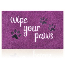 Welcome Door Mats for Home Entrance - Funny Doormats Wipe Your Paws - Non Sli...