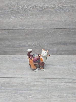 WhimsiClay Amy Lacombe Katze Figur 2004 Linda Willitts #86175 D11