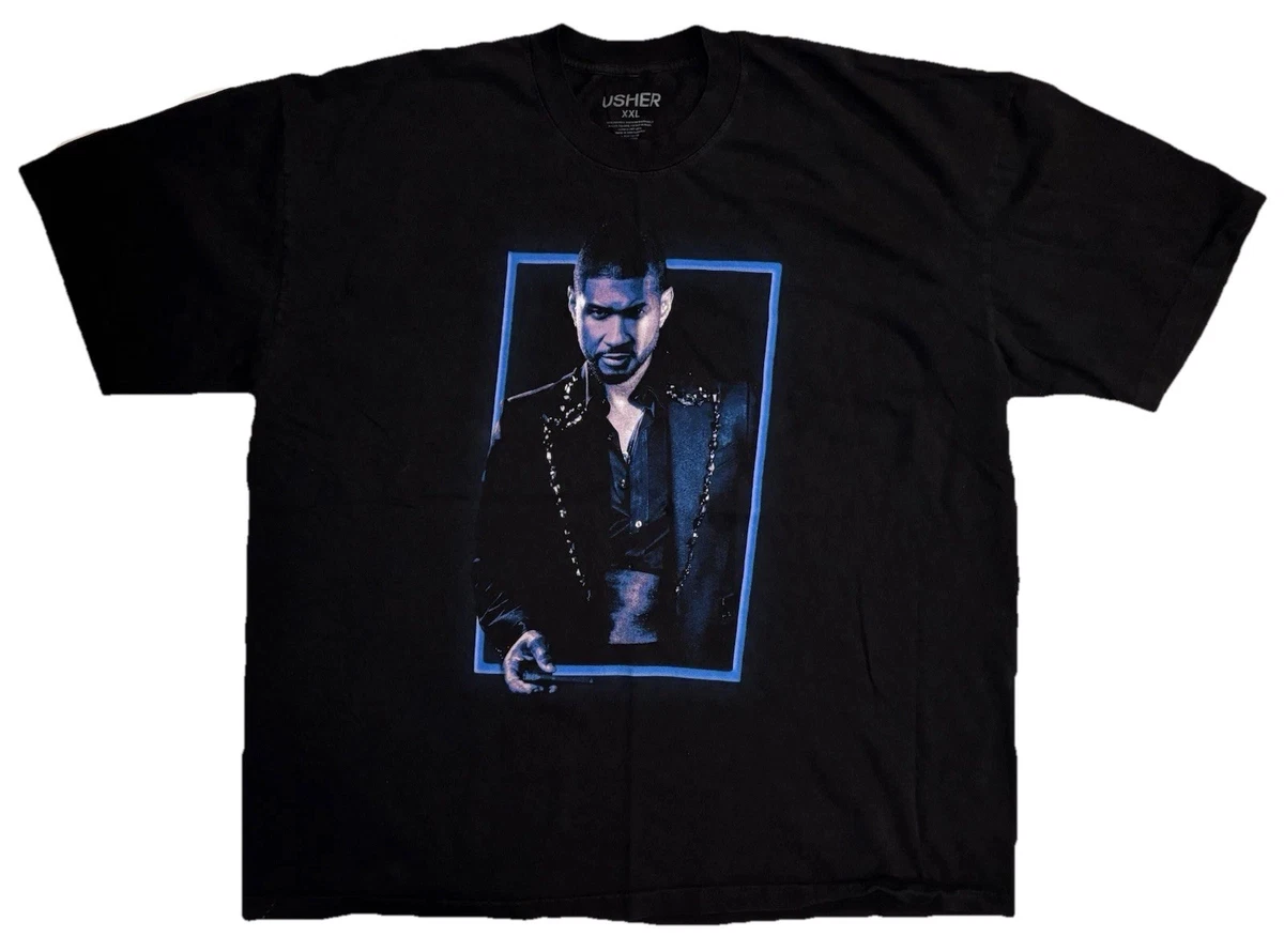 T-shirt Groupe Musique Occasion T-shirt Vintage Concert Usher OMG 