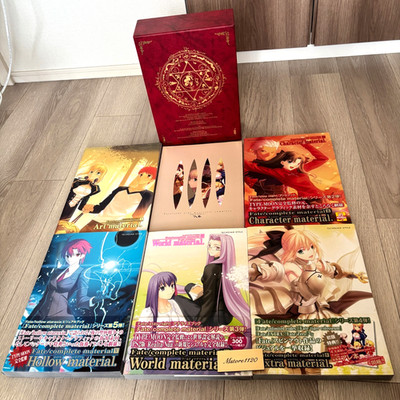 Fate/complete material Fate  -   with Storage Box Japanese Art Book Collection