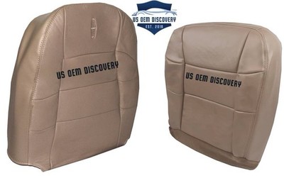1997 98 1999 Lincoln Navigator Driver Side Tops & Bottoms LEATHER Seat Cover TAN