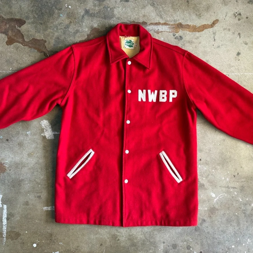 50s - 60s VINTAGE NORTH WILDWOOD BEACH PATROL WOOL LIFEGUARD