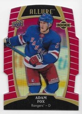 19/20 UPPER DECK ALLURE RED RAINBOW PARALLEL Hockey (#1-100) U-Pick From List