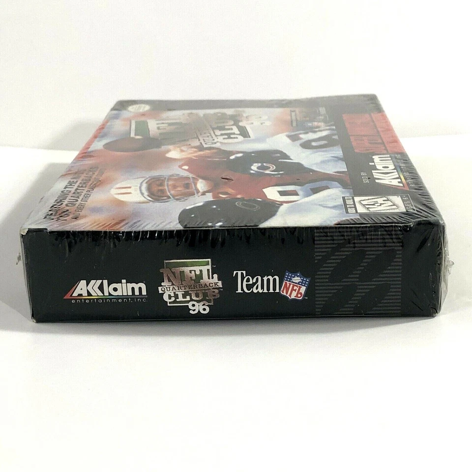 NFL FOOTBALL QUARTERBACK CLUB 96 NEW Original H-Seal Super Nintendo SNES  - Image 4 of 4