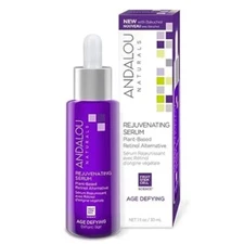 Andalou Naturals Age Defying Plant Based Retinol Serum 1 Fl Oz Antioxidants