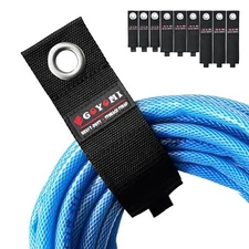 9 Pack Heavy Duty Storage Straps Hook And Loop Extension Cord Holder Organizer A