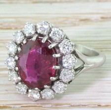 2.50Ct Pink Oval Cut CZ Women's Engagement Wedding Ring In 925 Sterling Silver