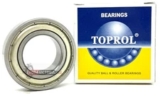 TOPROL 6005-ZZ C3 Premium Shielded Ball Bearing 25x47x12mmSAME DAY SHIPPING