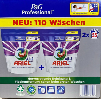 Ariel Professional Allin1 Pods Color mit Farbschutz 90 Wäschen, Waschmittel NEU