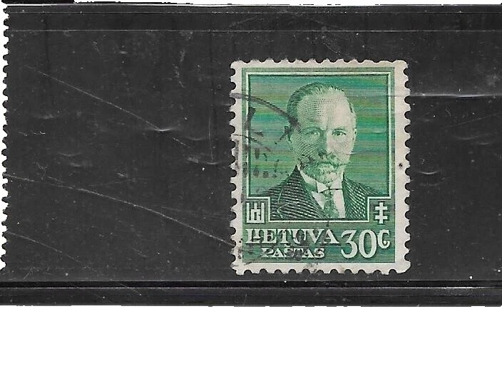 En excelente estado abisagrado 1931-1940 año de emisión sellos lituano