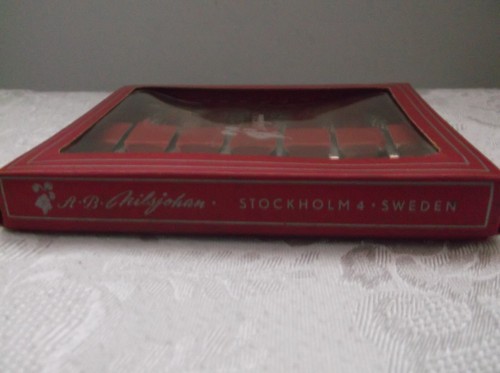 Vintage Nils Johan Silverplate SWEDEN Extra PR NS Demitasse Spoons Set of 6 - Picture 5 of 8