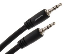 Premium 3.5mm 1/8" Stereo TRS Male to Male Audio Cable, AV-1xxPH