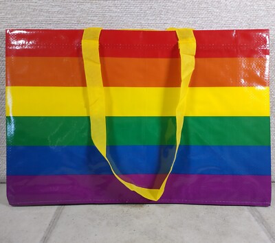 Ikea Rainbow Bags IKEA Storstomma Large Reusable Bag Rainbow Pride