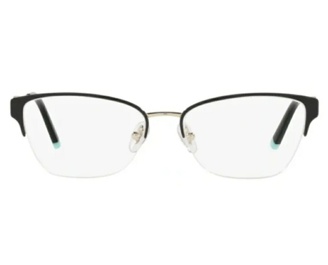 Tiffany & Co. TF 1141 6164 Black on Pale Gold Metal Half Rim
