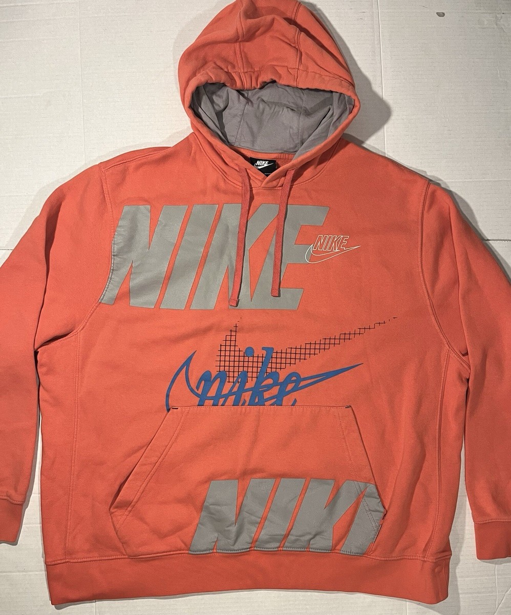 Nike Air Evolution Of The Swoosh Hoodie Pullover Mens XXL