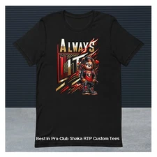 Mens Bear of Hearts Always Lit Tee Shirt Big Tall Hip Hop Shaka Pro Club Shaka