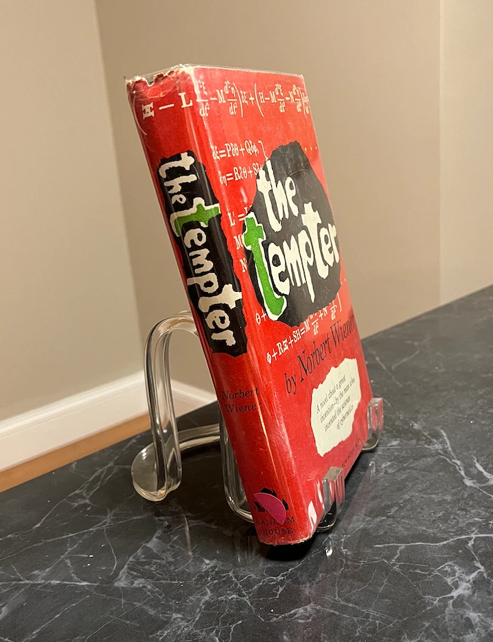 The Tempter Hardcover Norbert Wiener 1959 1st Edition 1st Printing, Unclipped DJ - Image 3 of 4