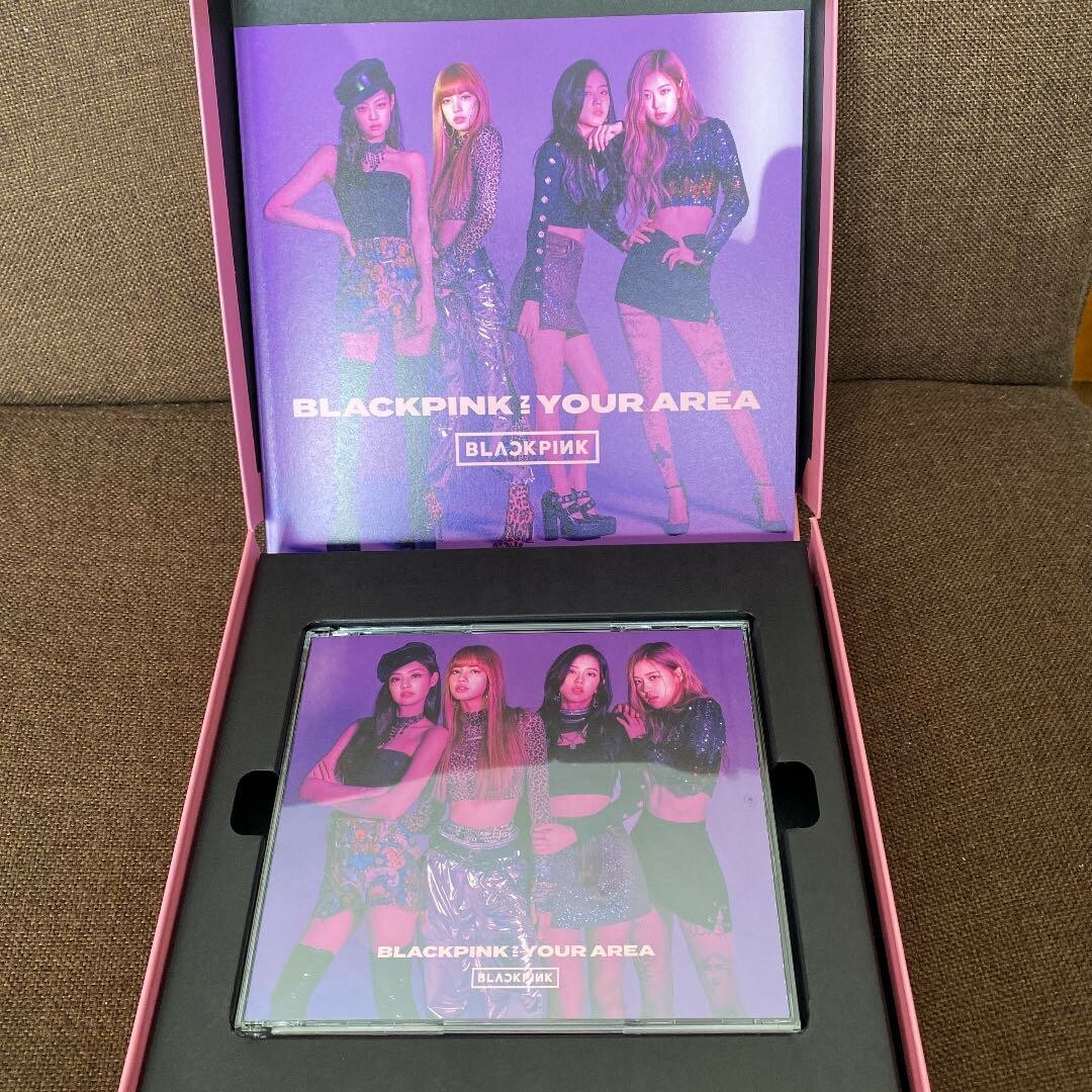BLACKPINK IN YOUR AREA First Limited Edition (2 CD+DVD+Photobook) SPECIAL BOX
