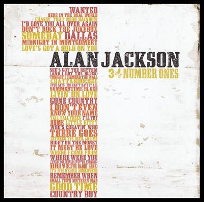 ALAN JACKSON (2 CD) 34 NUMBER ONES ~ GREATEST HITS / BEST OF *NEW