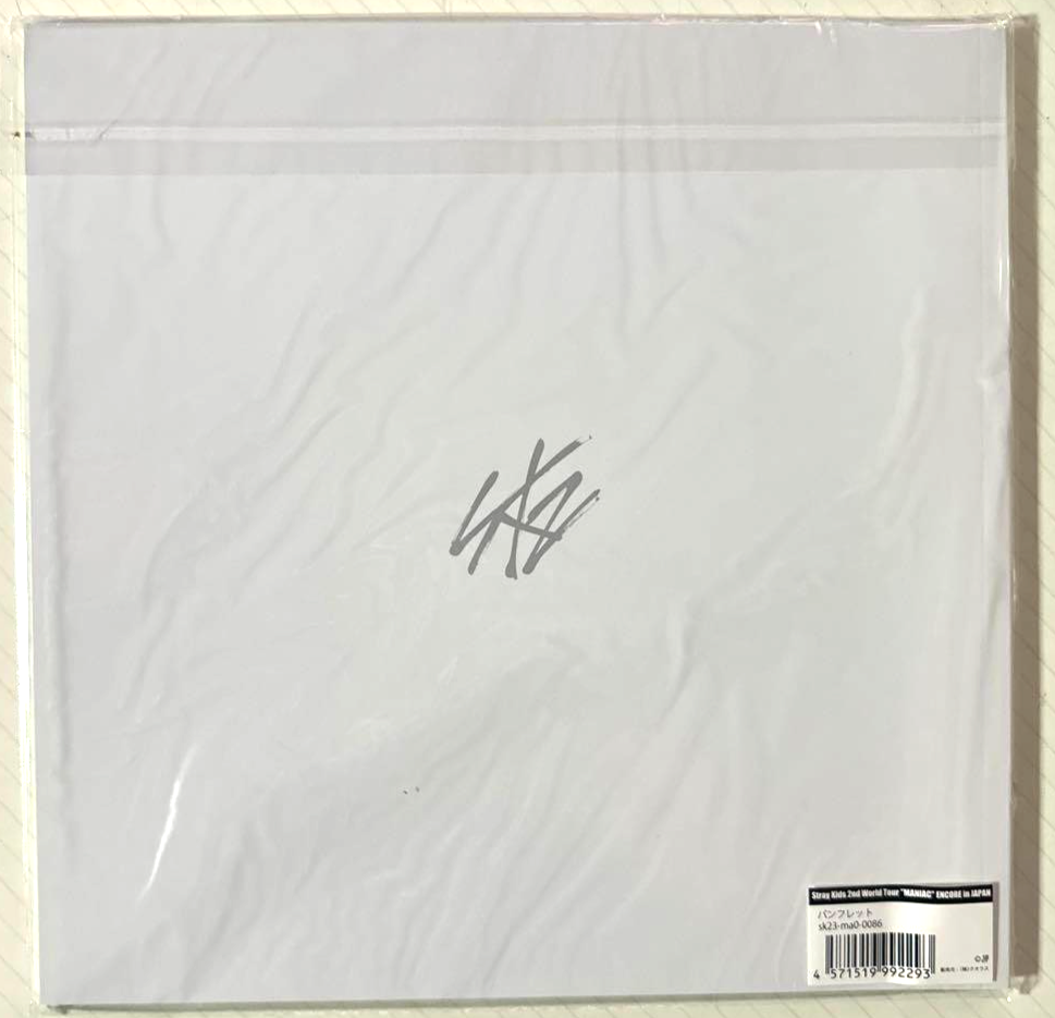 Stray Kids 2nd World Tour MANIAC in JAPAN Brochure Pamphlet
