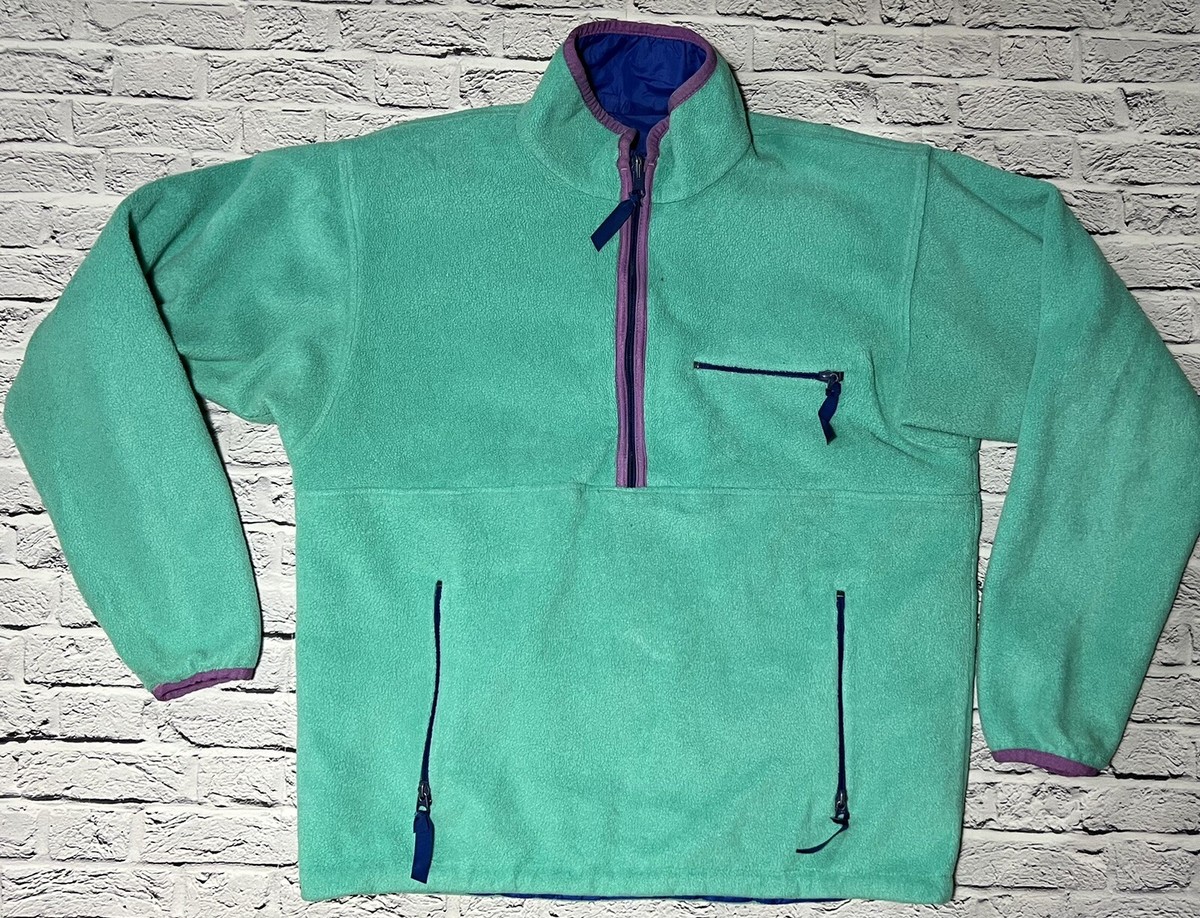 Vintage 90s Patagonia Reversible Pullover Fleece Jacket S Vintage 90s Patagonia Reversible Pullover Fleece Jacket S