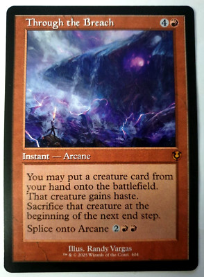 MTG Innistrad Remastered - Through the Breach - Retro Mythic 404 - NM