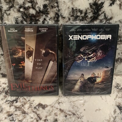 Evil Little Things DVD plus Get a Free Xenophobia DVD Free, Both are Sealed New