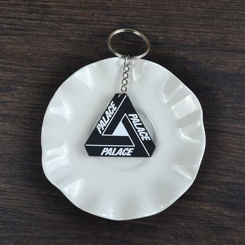 Two-sided PVC plastic keychains 