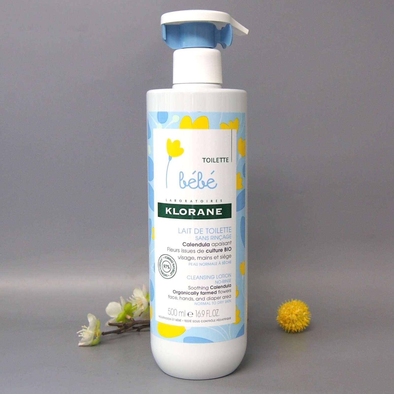 Klorane Babe Baby Lait De Toilette Cleansing Lotion 500ml 169oz EXP 0129 9690₽