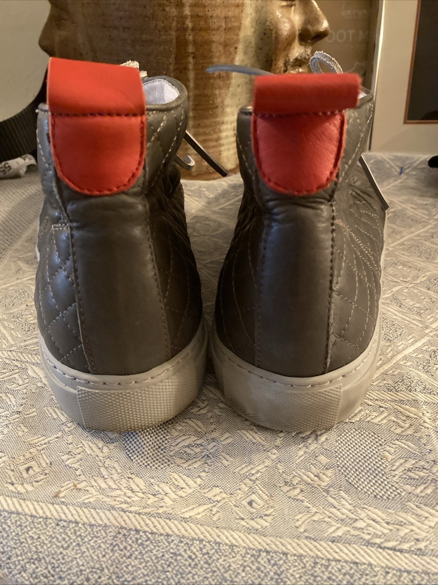 Del Toro Gray and Red Chukka Boots Del Toro Chukka | eBay main image 2