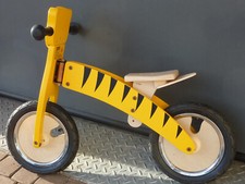 Laufrad , Tigerlaufrad aus Holz , Laufrad Tiger aus Holz, mit Luftbereifung, Neu