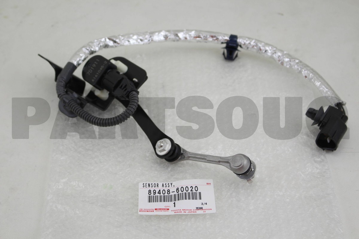 8940860020 Genuine Toyota SENSOR SUB-ASSY, HEIGHT CONTROL 8940860020 Genuine Toyota SENSOR SUB-ASSY, HEIGHT CONTROL