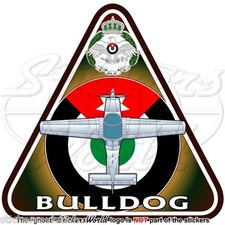 BAe BULLDOG (Beagle-Scottish Aviation) JORDANIEN Jordanische Luftwaffe Aufkleber