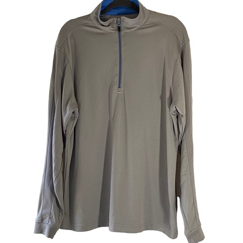 Pebble Beach Men's Dry-Luxe Performance 1/4 Button Shirt