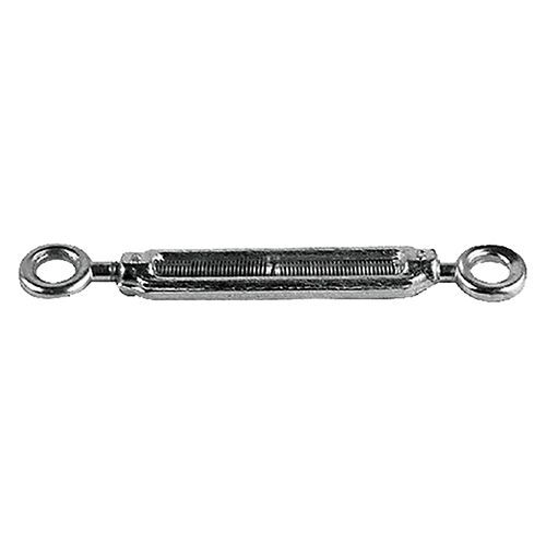 Tenditore Tradizionale 2 Occhielli 5mm - Pacco Scorta 100 Pezzi Zincati
