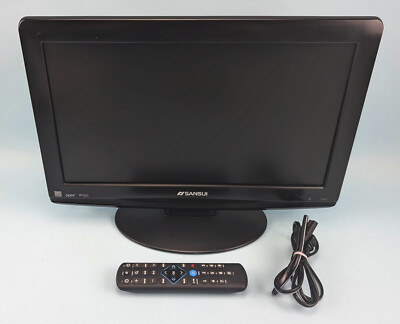 Sansui HDLCD1955B 19'' LCD TV 720p RGB Composite VGA S-Video Input PC Retro Games