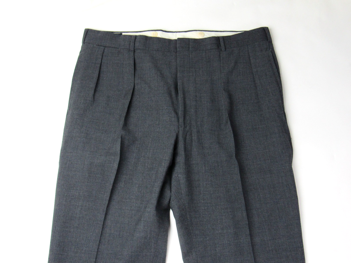 Vtg 80s Polo Ralph Lauren Wool Men's Trousers Pants 39 x 27.75