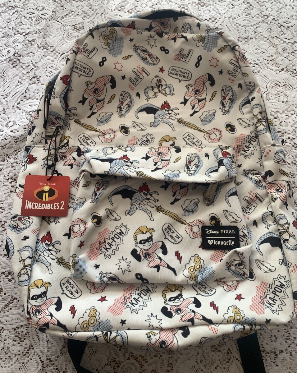 Disney Pixar INCREDIBLES 2 KAPOW Backpack by Loungefly  display picture 2