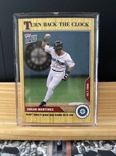 🛑👀 2020 TOPPS NOW TURN BACK THE CLOCK EDGAR MARTINEZ #191 🔥
